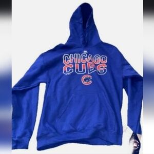 Majestic Blue Chicago Cubs Hoodie